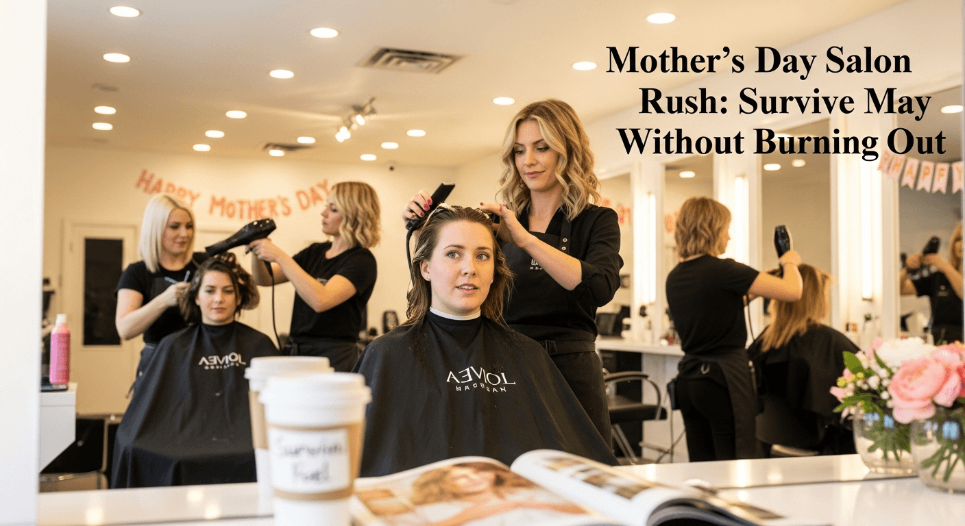 Mother's Day Salon Rush: Survive May Without Burning Out