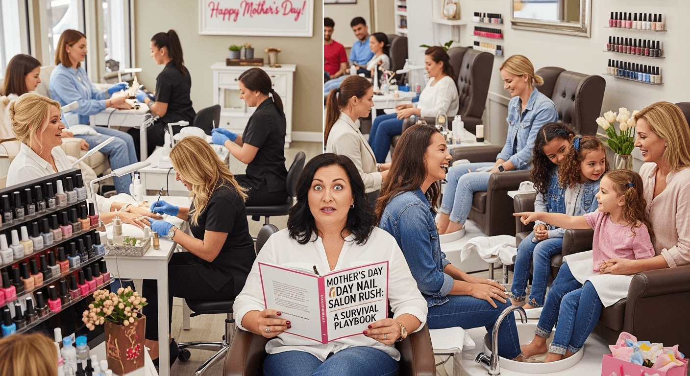 Mother's Day Nail Salon Rush: A Survival Playbook