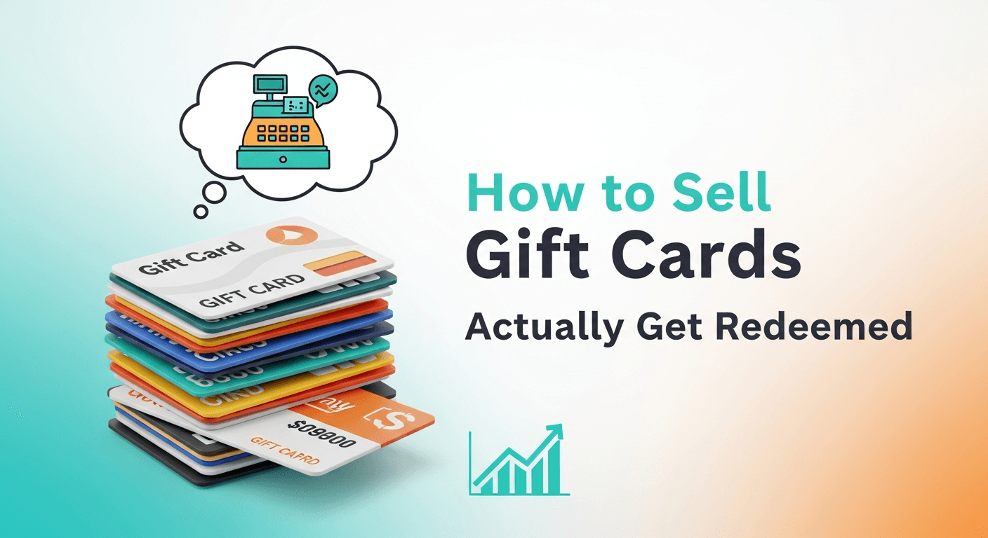How to Sell Gift Cards That Actually Get Redeemed